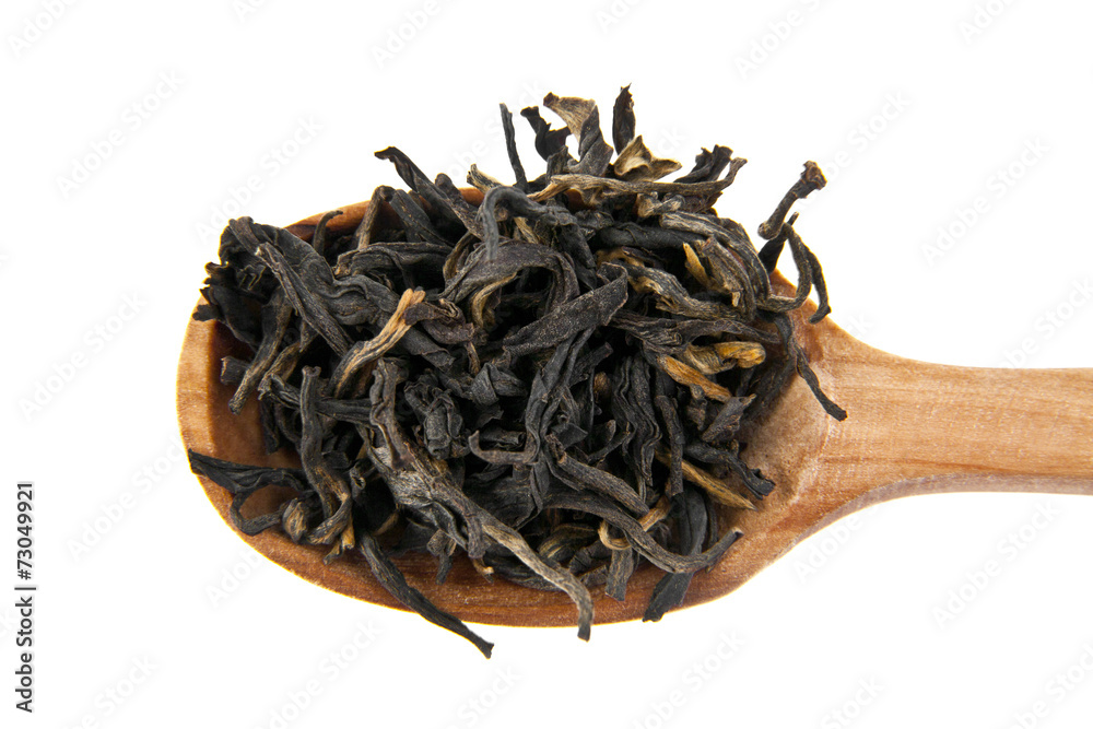 Obraz premium tea in a spoon