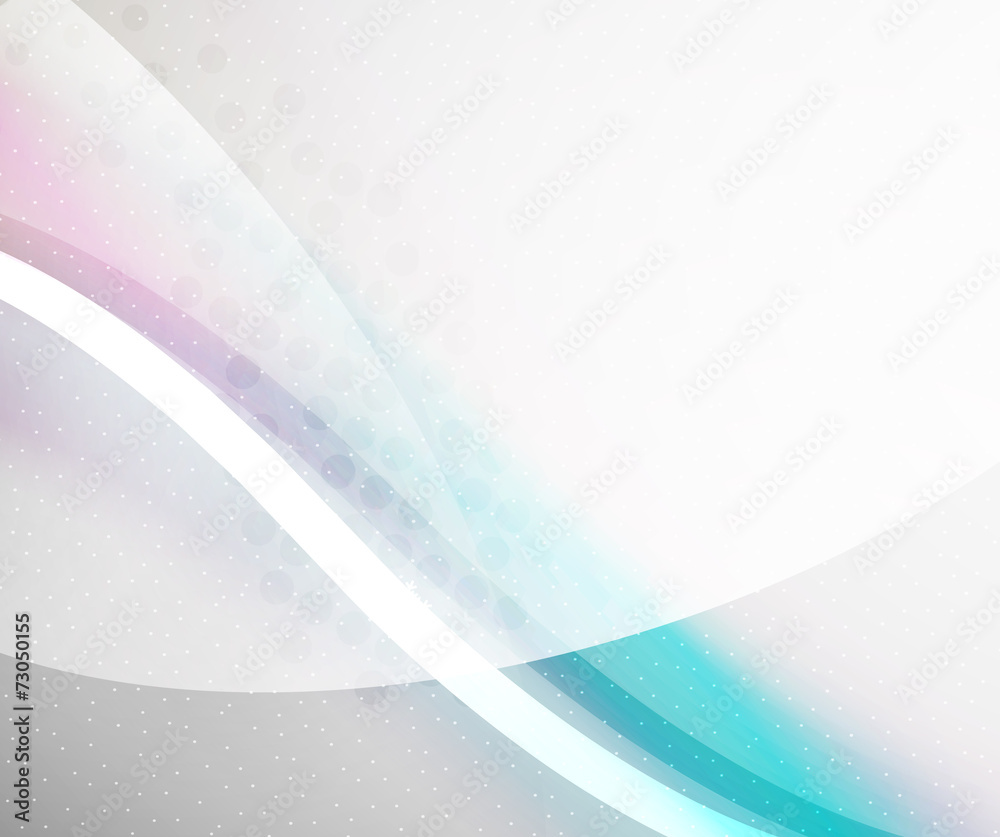 Obraz premium Unusual abstract color wave