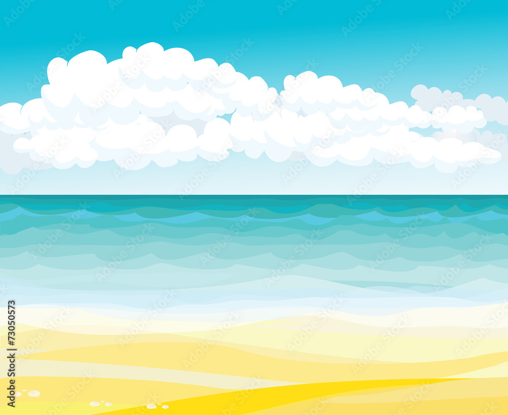Beach and sea