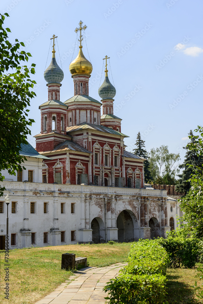 scenic view of the Moscow Novodevichy Convent