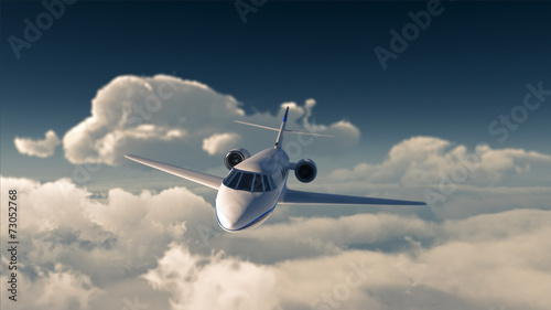Fotografia, Obraz Private jet