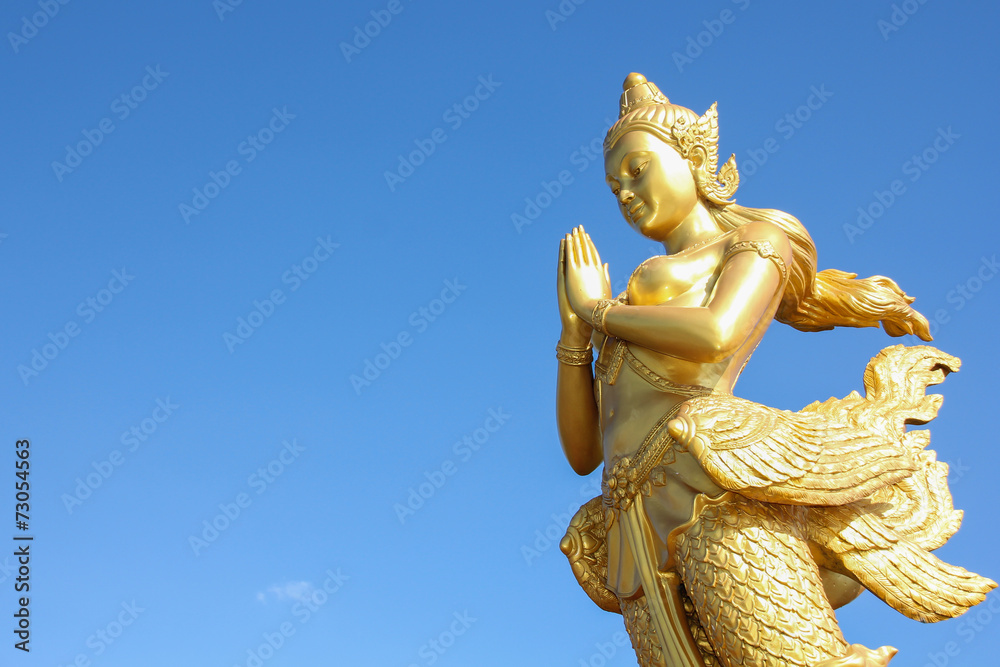 Thai Female Angel Statue