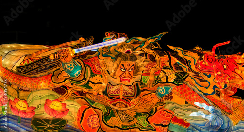 Nebuta, the traditional Japanese festival
