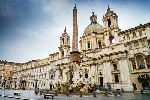 Piazza Navona in Rome, Italy