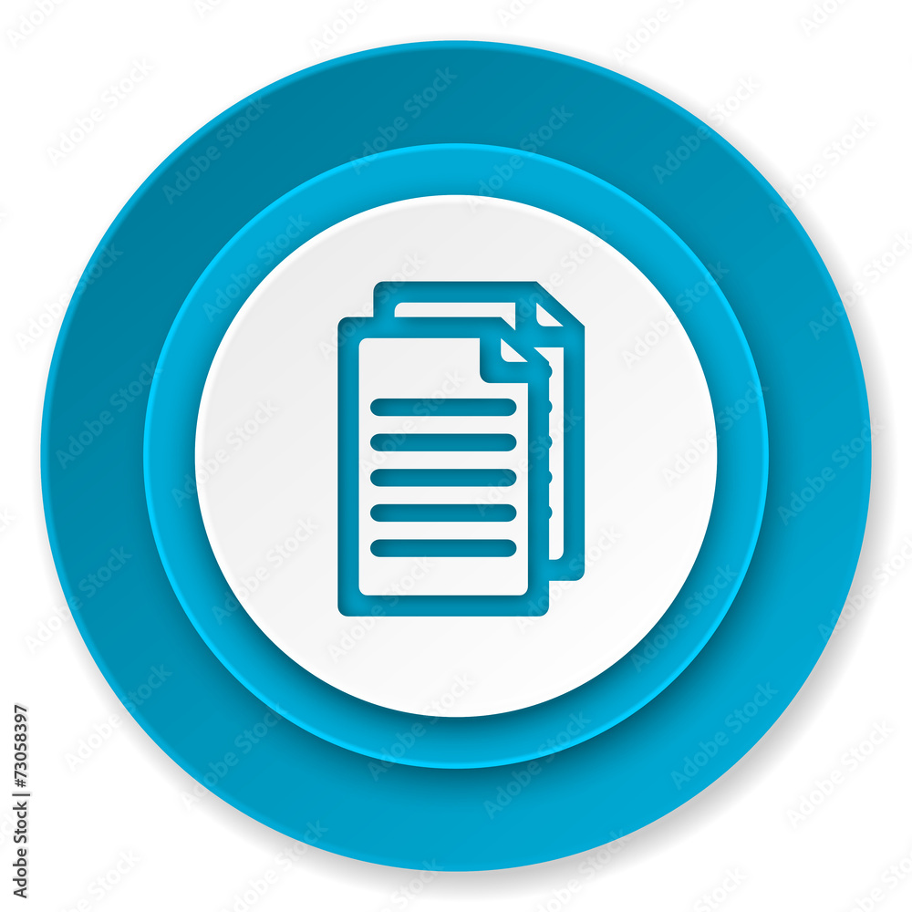 document icon, pages sign document icon, pages sign