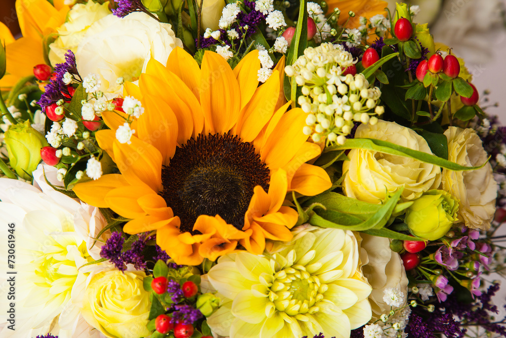 Obraz premium Bridal bouquet