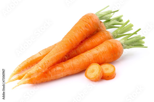 Carrot with slice