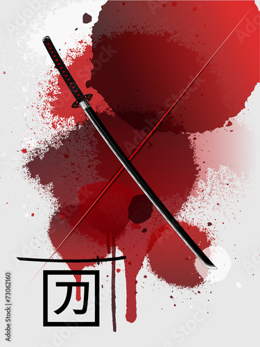 Katana/letter signs katana
