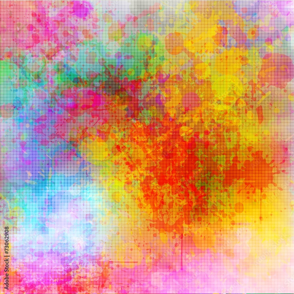 Abstract grunge style color splash background Abstract grunge style color splash background