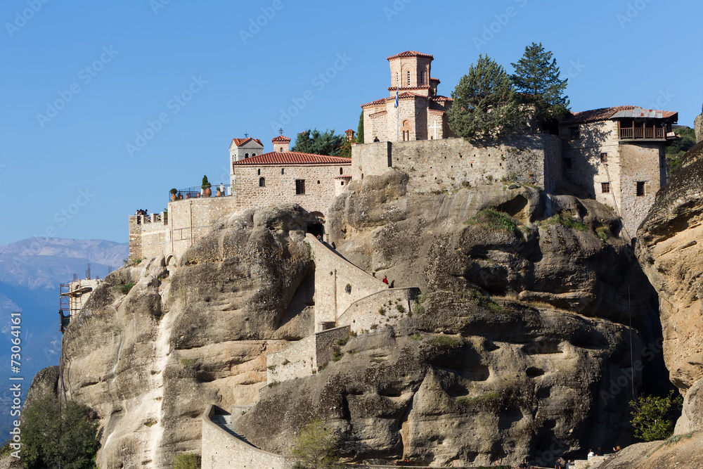 The Holy Monastery of Varlaam, in Greece. The Holy Monastery of