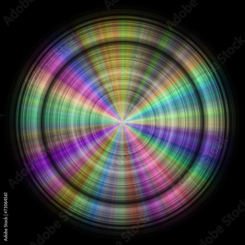 illustration of color disc