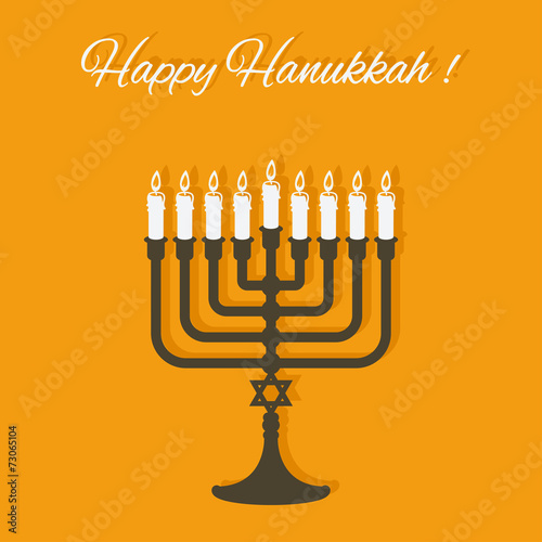 Happy Hanukkah card