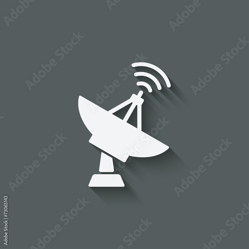 parabolic antenna symbol