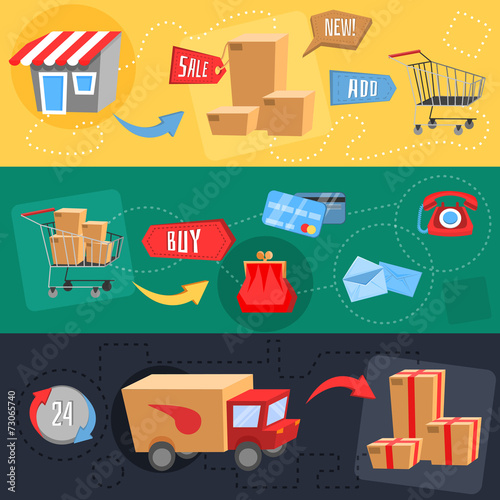 Design concept of e-commerce
