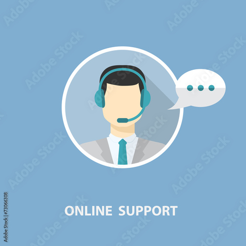 Online support with man