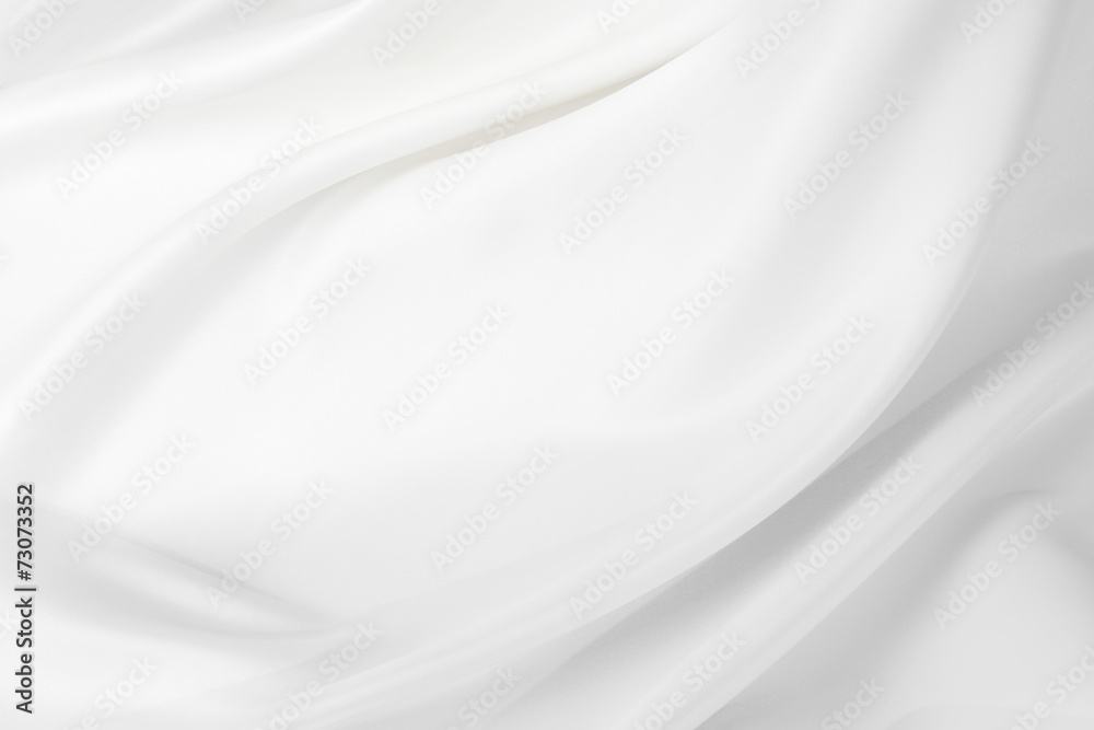 White silk fabric texture