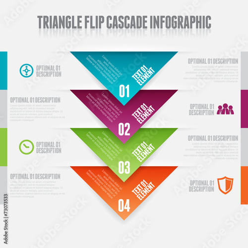 Triangle Flip Cascade