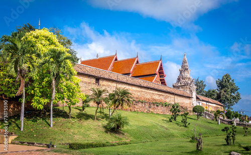 Slika na platnu Pra That Lampang Luang, the famous ancient buddhist temple