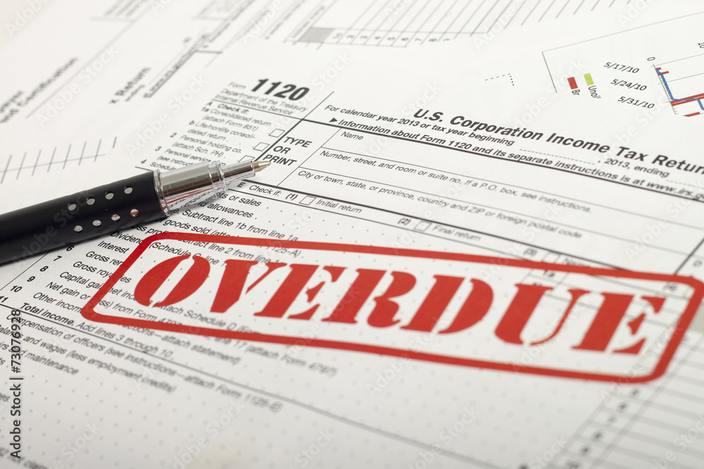 Fototapeta premium Income Taxes