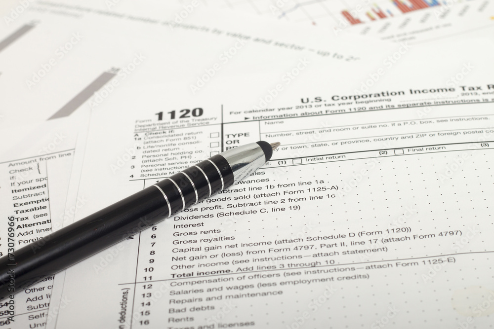 Obraz premium Income Taxes