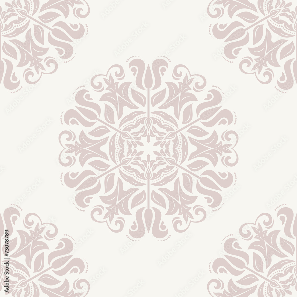 Floral Seamless Pattern. Orient Abstract Background Floral Seamless Pattern. Orient Abstract Background