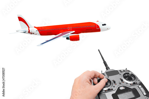 RC plane and radio remote control