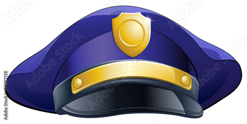 Policeman hat icon