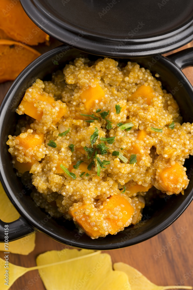 Quinoa with pumpkin