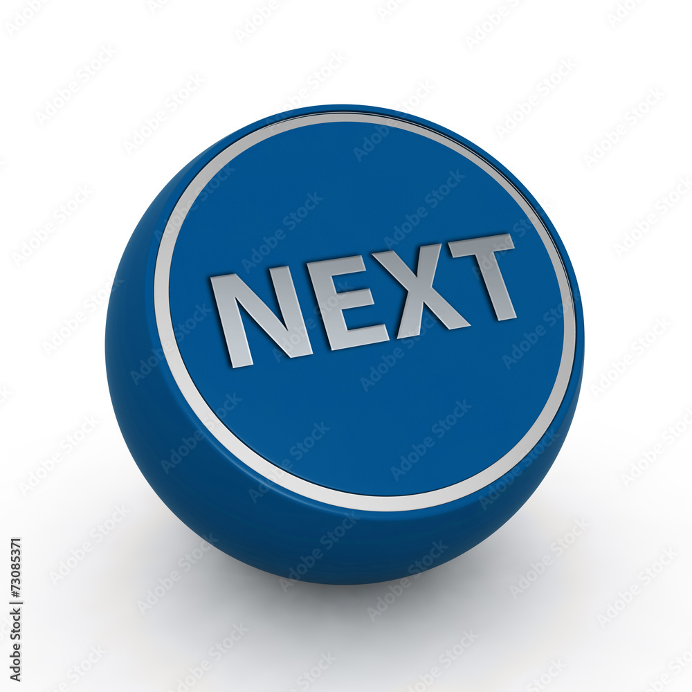 next circular icon on white background next circular icon on white background