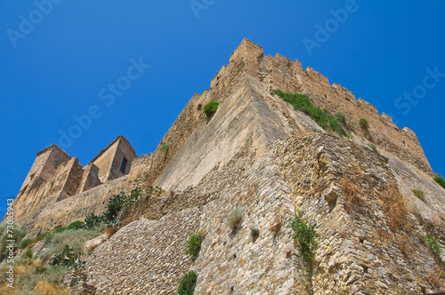 Swabian Castle of Rocca Imperiale. Calabria. Italy. photo