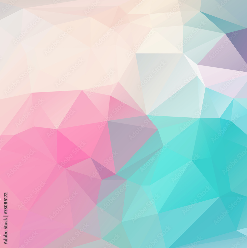 Obraz premium Abstract color retro background with triangle