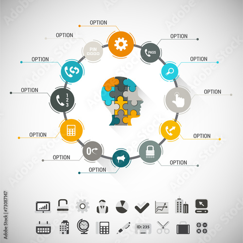 Business infographic