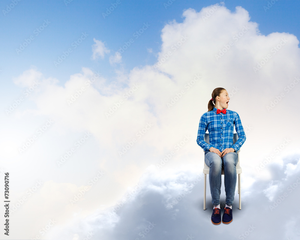 Woman in heaven Woman in heaven