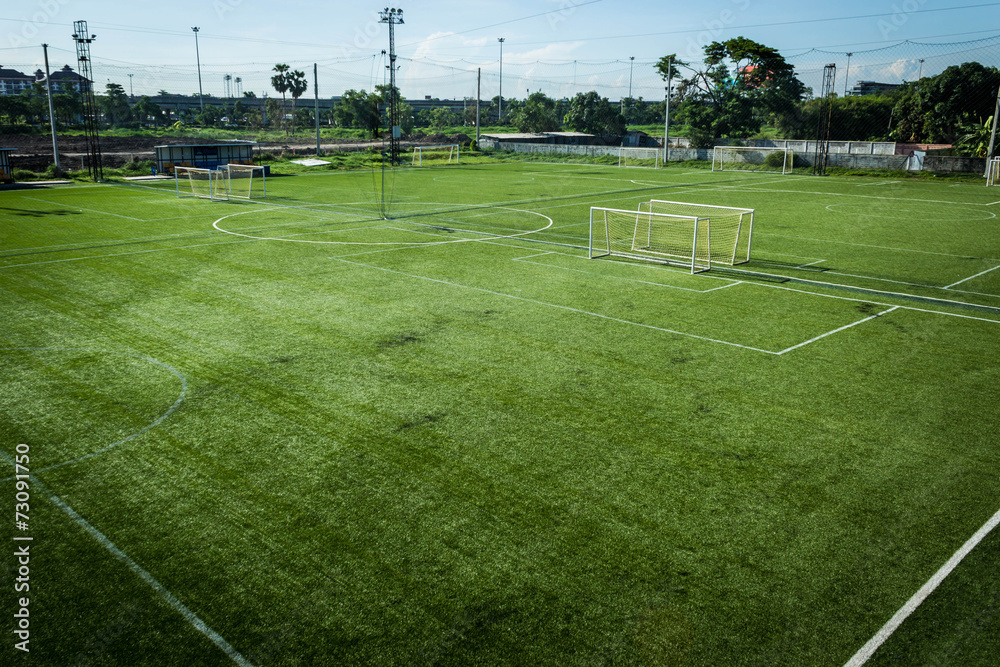 Fototapeta premium Soccer field.