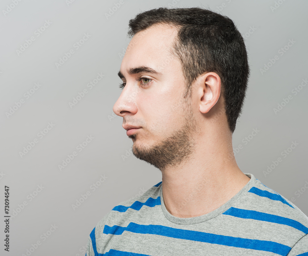 Obraz premium resentful man