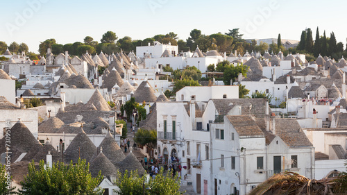 Trulli, the typical old houses in Alberobello.