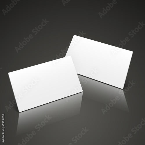3d name cards template design
