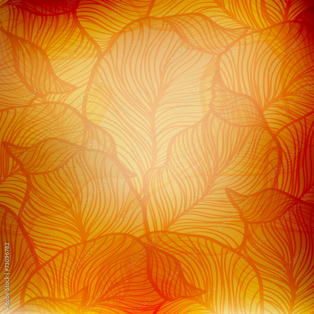 Abstract orange vintage background