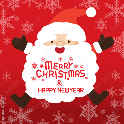 Merry christmas, Santa claus