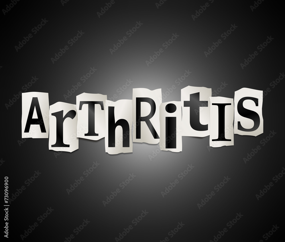 Arthritis concept.