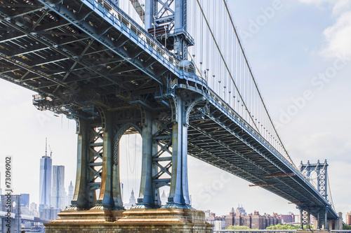 Views of New York City, USA. Manhattan Bridge. © andreiorlov