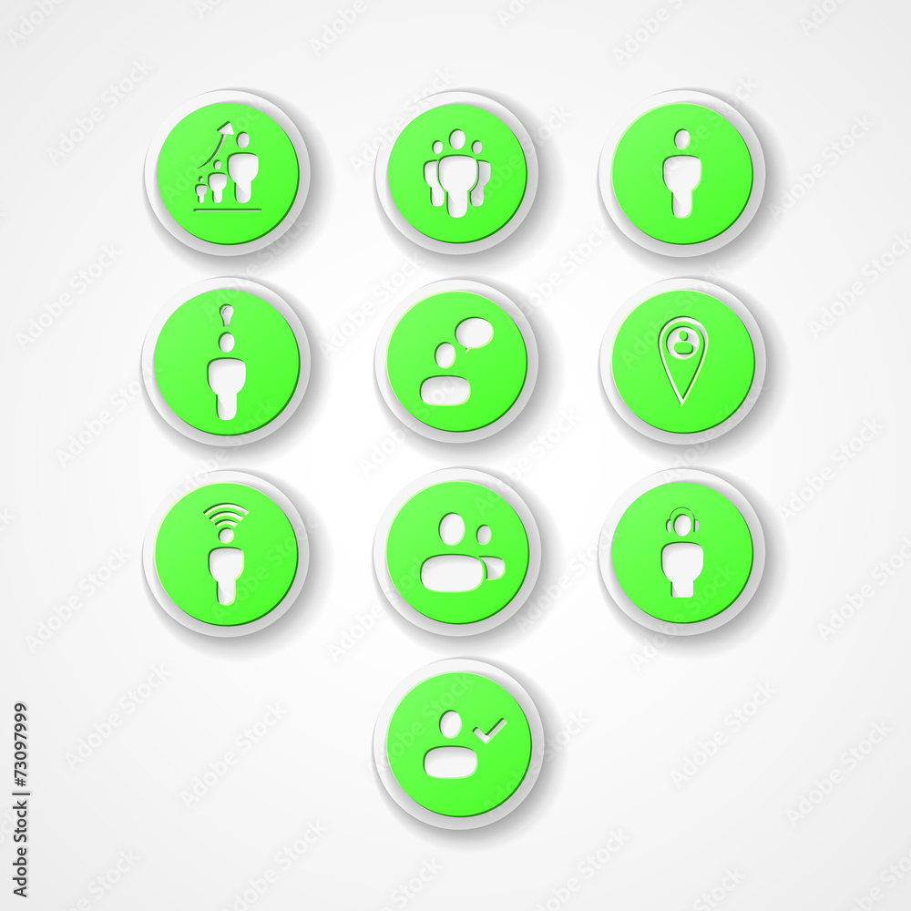 Social web icon Social web icon