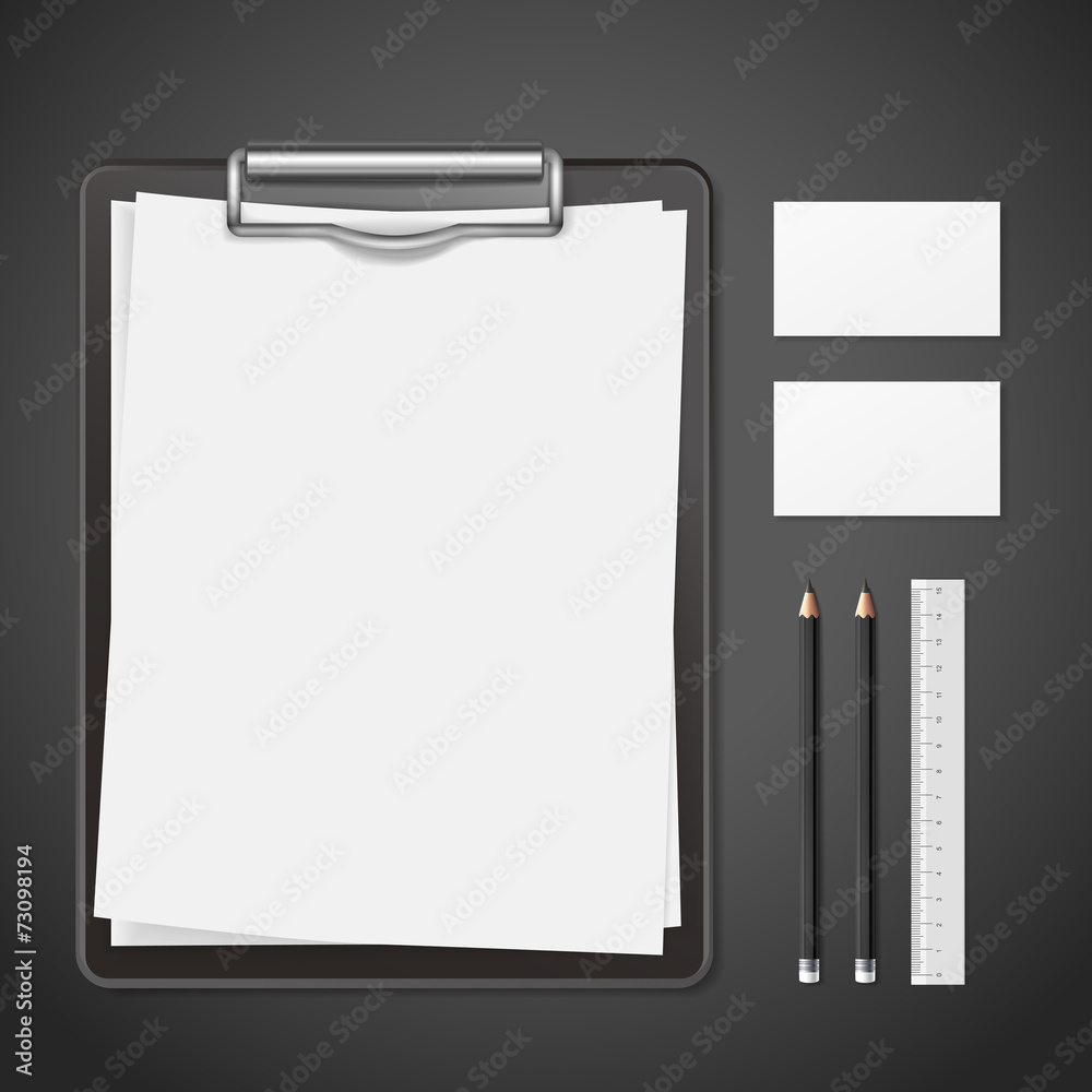 blank corporate identity stationery set blank corporate identity stationery set