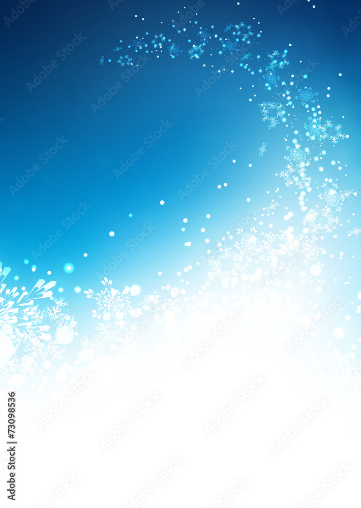 abstrakter Hintergrund, blauer Himmel, Winter, Eiskristalle, BG abstrakter Hintergrund, blauer Himmel, Winter, Eiskristalle, BG