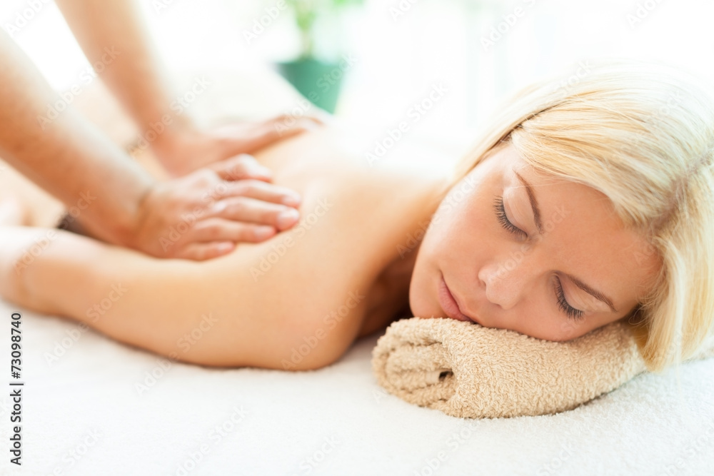 Obraz premium Back Massage