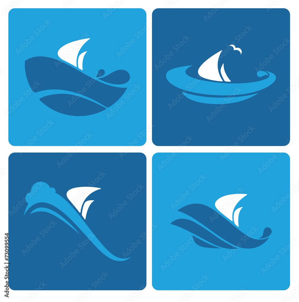 Obraz premium holiday on water