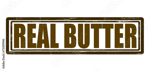 Real butter