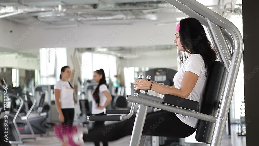 exercises in the gym exercises in the gym