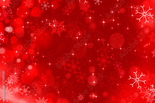 christmas background red