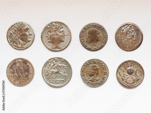 Canvas Print Roman coin